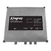 KINGRAY DSB38F Super Broadband Amplifier Fox App. # F30977 Frequency Range: FTA