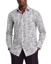 Paul Smith Garden Print Slim Fit Shirt