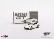 1:64 PORSCHE 911 CARRERA S WHITE MINI GT 380