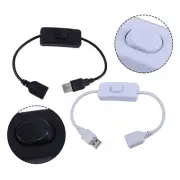 Reliable USB Switch Cable with Strong Anti Interference Ability White and Black