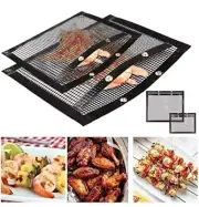 LOT OF 10 - BBQ Mesh Grill Bags For Grill Or Oven, 2 Pack Reusable Non-Stick