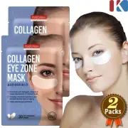 Collagen Hydro Eye Zone Mask 2 PACKS (60 Sheets) Under-Eye Patches Eye Pads