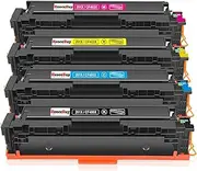 HenceBuy 201X Toner Compatible with HP 201X CF400X 201A CF400A Toner for HP Color Laserjet Pro MFP M277dw M277n M277 M277c6 M274n Laser Jet Pro M252dw M252n M252 Black Cyan Yellow Magenta (Pack of 4)