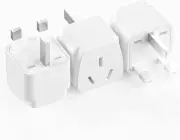 3PCS AU to UK Plug Travel Adapter, Australia to UK Travel Plug Converter, Travel