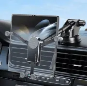 Z Fold 4 Car Mount for Dashboard Windshield Window, Aluminum 2 Mode