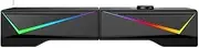 JSEIAJB RGB Desktop Subwoofer Computer Speakers Separable Music Audio Wired PC Loudspeaker Stereo Surround