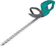 Hedge Trimmers Electric Double Blade Household Garden Hedgerow Machine, 24V Garden Lawn Mower, Rechargeable Portable Pruning Machine Garden Tool (Color : Green, Size : 20AH Battery)