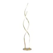 Margaret LED Modern Elegant Spiral Floor Lamp Reading Light - Gold