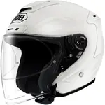 【KK】SHOEI J-FORCE4 WHITE 素色 亮白 半罩式安全帽 3/4式安全帽