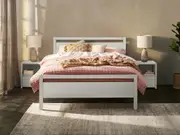 Stockholm Bed Frame - King / White