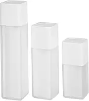OATIPHO 3Pcs Vacuum Cosmetic Dispenser Portable Lotion Bottles for Travel Leakproof Skincare Containers for Shampoo Face Wash