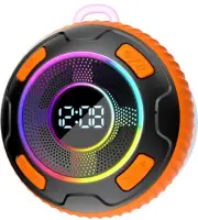 Portable Waterproof, Wireless, Bluetooth Speaker with Deep Bass bright orange