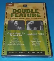 Horror Double Feature DVD Nightmare Castle NEW Sealed OOP Creature of Haunted