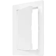 4inch x 6inch White Access Panel. Service Shaft Door Panel. Plastic 4" x 6"
