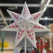 IKEA STRALA Lamp Shade Pendant / Table Lamp Amaryllis 28" White Red Floral 2024