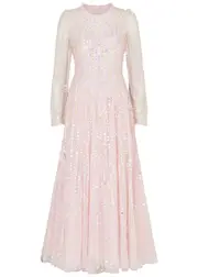 Needle & Thread Raindrop Sequin-embellished Tulle Gown - Pastel - 16 (UK16 / XL) 16 (UK16 / XL)