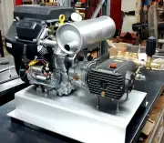High Pressure Washer Jetting Drain Cleaning V Twin Petrol 32 Lt/Min @ 3000 PSI