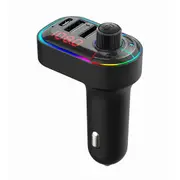 FM Transmitter Bluetooth Wireless Dual USB Charger 5.0 Radio Car Kit Adapter