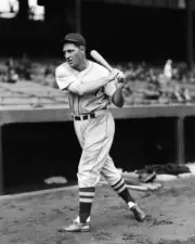 William B Chapman of the Boston Red Sox in 1937 Baseball Old Photo