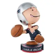 Charlie Brown New England Patriots Peanuts Bighead Bobblehead NFL Football