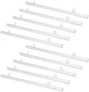 ULTECHNOVO 10pcs Poster Mount Poles for Easy Installation in Commercial Settings Hanging Bars for Advertising and Decor Reliable Stability for Malls and Supermarkets