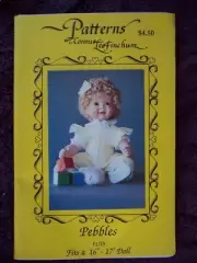 Connie Lee Finchum Pattern "Pebbles" outfit for 16"- 17" dolls