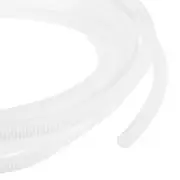 20ft 3/8 Inch White Wire Loom Split Tubing Cord Protectors Flexible Conduit
