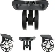 [LSMCCOTP] Castors,Castors for Furniture, Swivel Wheels Replacement,4 Pieces Suitcase Luggage Trolley Mute Swivel Wheels Caster A58# Casters