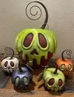 Bethany Lowe LeeAnn Kress Halloween 4 Sm Poison Apples + 1 Lg Apple--Set Of 5