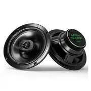 6.5" Car Audio, 2 Way Full Range Coaxial Speakers System, 4 ohm 100 Watt Peak