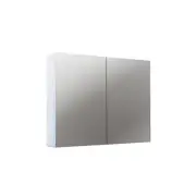 QLD 450 600 750 900 1200 1500*750*150mm White Gloss PVC Shaving Mirror Cabinet