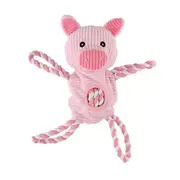 All Day Pig Rope Buddy Dog Toy