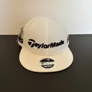 Taylormade SnapBack Men's White Tour MS Tour 9Fifty Golf Cap New With Tags