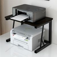 在飛比找蝦皮商城精選優惠-特惠熱賣❈∈小型印表機架子桌面雙層影印機置物架多功能辦公室桌