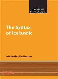 在飛比找三民網路書店優惠-The Syntax of Icelandic