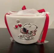 Rae Dunn Peanuts SNOOPY VALENTINE’S DAY Measuring Cup Set Love Letter NEW