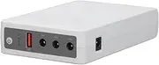Focket Mini UPS Battery Backup, 15200mAh Uninterruptible Power Supply for WiFi Router with 4 Output Ports USB 5V 2A DC 9V 12V 1.2A Smart Guard System