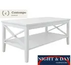 Long Island Console Coffee Table CONTEMPO RANGE Matte White