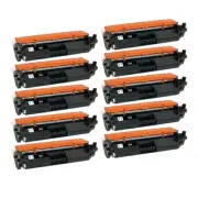 10PK Hi-Yield Toner For HP CF230X 30X 30A LaserJet Pro M203dw M203dn M227 Series