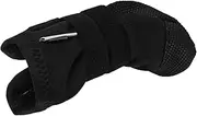 Generic Pet Foot Cover Dog Boots for Winter Snow Long Dog Boots Pet Shoe Covers Dog Shoes for Large Dogs Dog Booties Paw Protector Boot for Dog Paw Injury Boots for Dogs Polyester Black