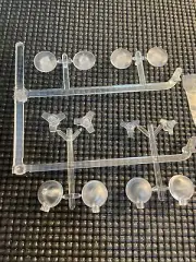 Team Associated 6004 RC10 Clear Knock Offs And Light Kit Brand New Rare