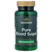 Swanson, Pure Blood Sugar , 60 Veggie Capsules