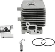 Replace 34mm Cylinder Piston Kit for Stihl FS38 FS45 FS46 FS55 Blower BG45 BG46 BG55 BG65 BG85 BR45C and BT45 FC55 HL45 HS45