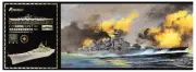 FlyHawk Model FH1132S German Battleship Bismarck 1941 Deluxe Edition 1/700