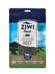 Ziwi Peak Air Dried Grain Free Cat Food 400g Pouch - Free Range Beef