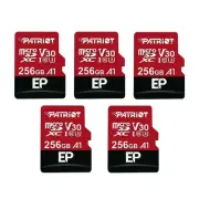 Patriot 256GB A1 / V30 Micro SD Card for Android Phones and Tablets, 4K Video Re