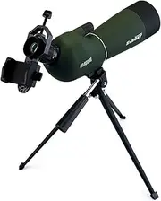 [SVBONY] SV28 Spotting Scopes 20-60x60mm, Angled Spotting Scope with Tripod IP65 Waterproof Long Range, Spotter Scope with Phone Adapter for Bird Watching Hunting Target Shooting Wildlife Telescope