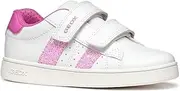 [Geox] J ECLYPER Girl A Trainers, White/Fuchsia, 39 EU, White Fuchsia, 39 EU