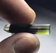 Double Terminated Multicolour Achroite Cap Elbaite Tourmaline From Astak Nala