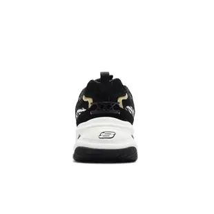 Skechers 休閒鞋 D Lites 4.0 男 代言人 禾浩辰 30周年慶款 斑馬紋 ACS 237398BKGD